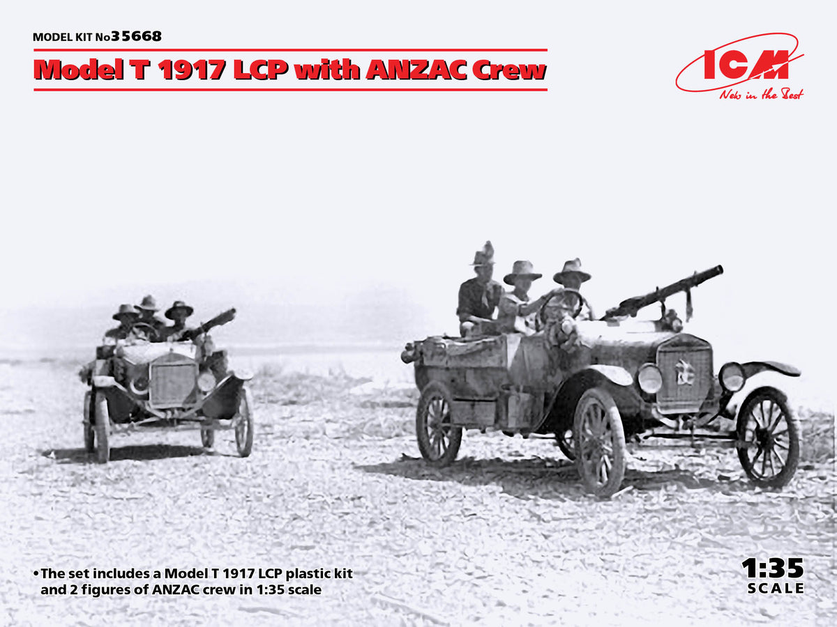 1/35 Model T 1917 LCP with ANZAC Crew - Hobby Sense