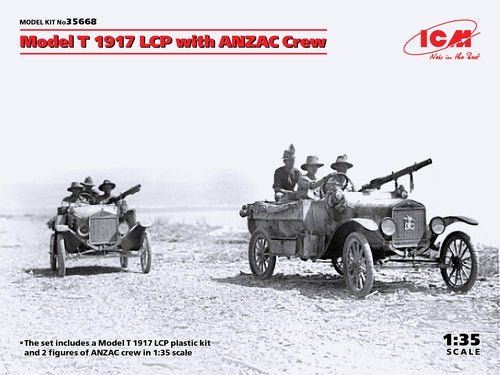 1/35 Model T 1917 LCP with ANZAC Crew - Hobby Sense