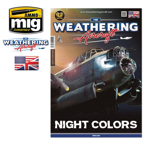 Ammo Mig The Weathering Aircraft Issue 14: Night Colors - Hobby Sense