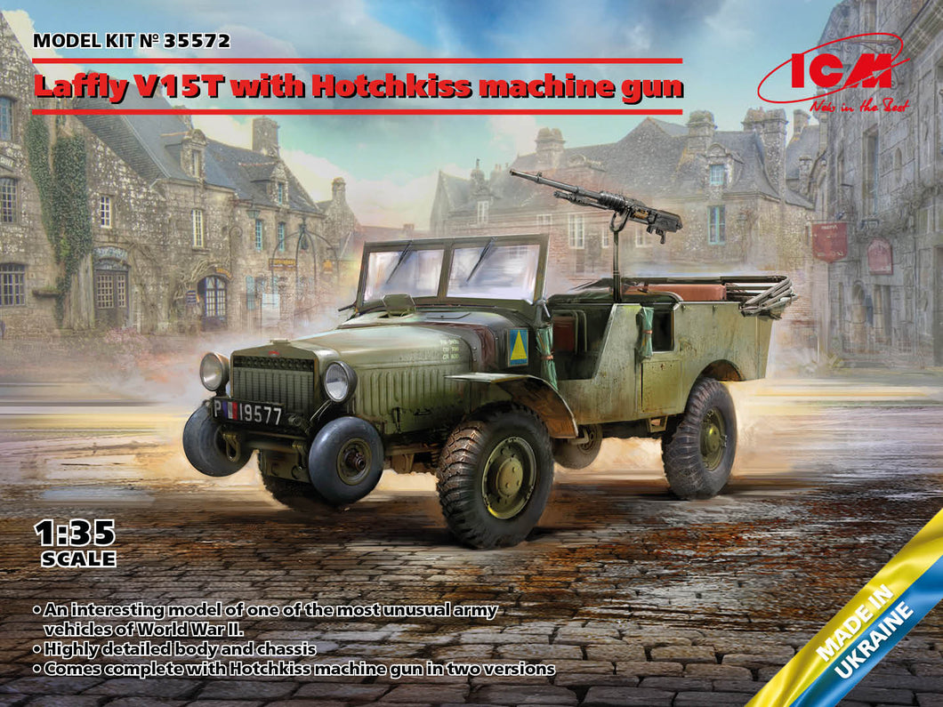 1/35 Laffly V15T with Hotchkiss Machine Gun - Hobby Sense