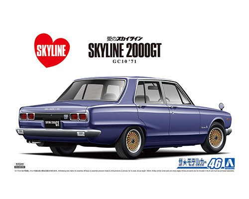 1/24 Nissan Skyline GC10 2000GT '71 - Hobby Sense