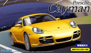 1/24 Porsche Cayman/Cayman S with Window Frame Masking Seal - Hobby Sense