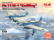 1/48 He 111Z-1 Zwilling, WWII German Glider Tug - Hobby Sense