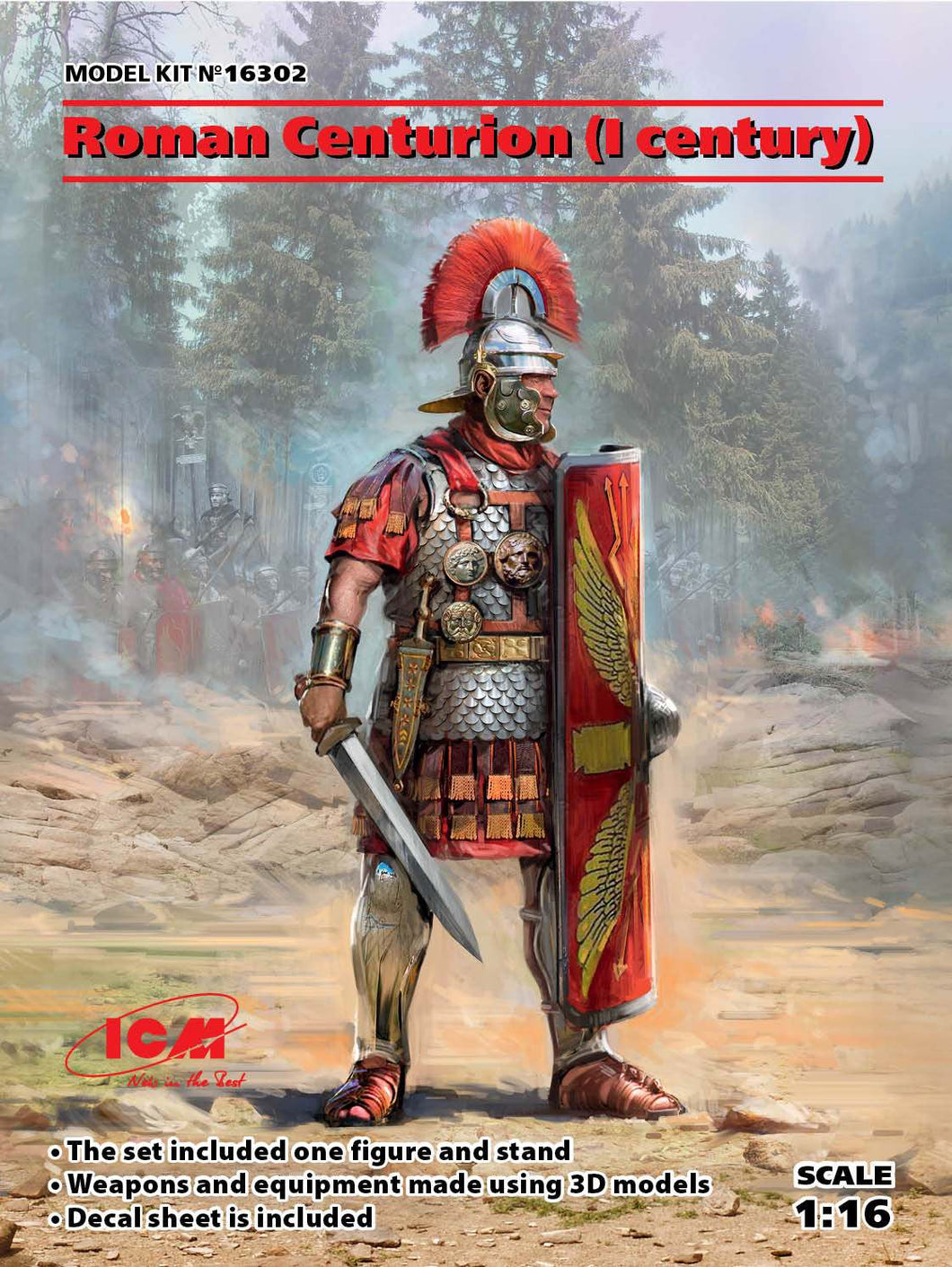 1/16 Roman Centurion (I century) - Hobby Sense