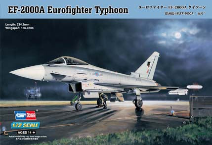 1/72 EF 2000A Eurofighter Typhoon - Hobby Sense