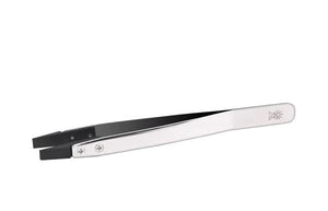 High Precision Anti Static Stainless Steel Flat Tweezers - Hobby Sense