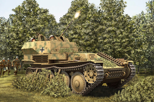 1/35 German 2cm Flak 38 Pz.Kpfw. 38 (t) SPAAG - Hobby Sense
