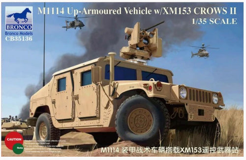1/35 M1114 Up-Armoured Vehicle w/ XM153 Crows II - Hobby Sense