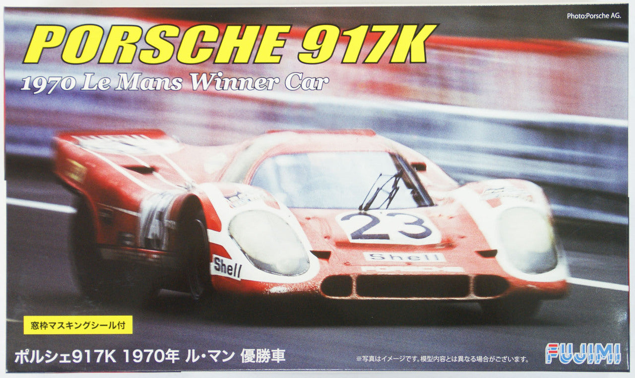 1/24 Porsche 917K '70 LeMans Winner w/Window Frame Masking - Hobby Sense