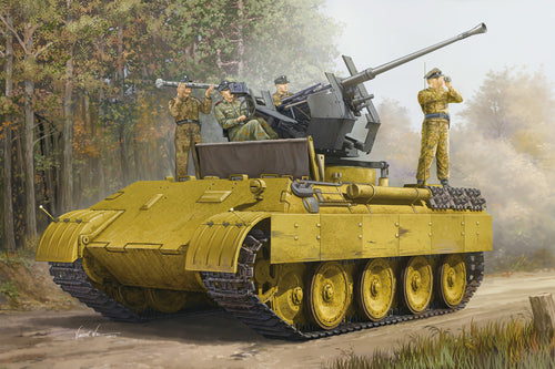 1/35 German Panther Ausf.D Flak Bergepanther - Hobby Sense