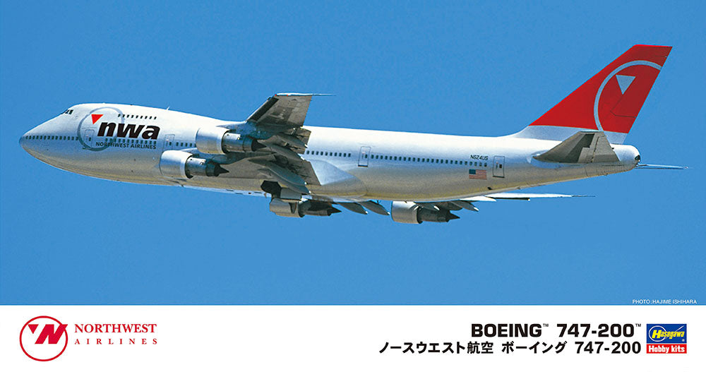 1/200 Northwest Airlines Boeing 747-200 - Hobby Sense