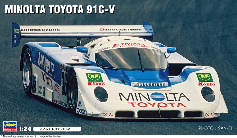 1/24 Minolta Toyota 91C-V - Hobby Sense