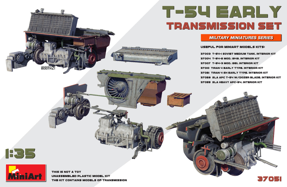 1/35 T54 Early Transmission Set - Hobby Sense