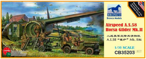 1/35 Airspeed A.S.58 Horsa Glider Mk.II Military Aircraft - Hobby Sense