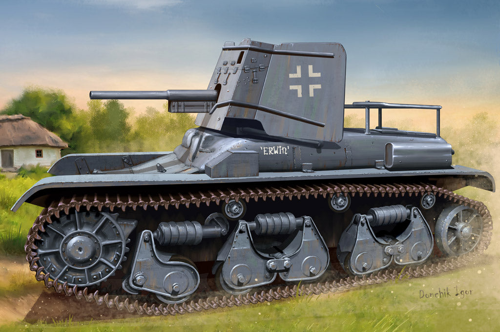 1/35 German 3.7cm Pak 35/36 auf Pz.Kpfw 35R(f) - Hobby Sense
