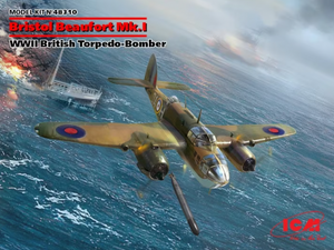 1/48 Bristol Beaufort Mk.I, WWII British Torpedo-Bomber - Hobby Sense