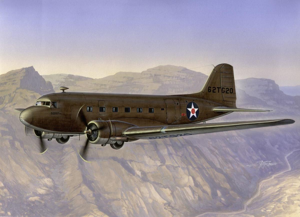 1/72 C33/C39 US Transport Plane - Hobby Sense