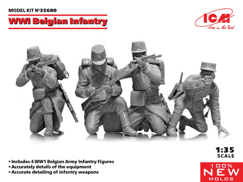 1/35 WWI Belgian Infantry - Hobby Sense