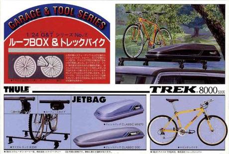 1/24 Roof Box and Trekking Bike - Hobby Sense