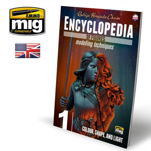 Ammo Mig Encyclopedia of Figures Modelling Techniques - Vol. 1: Colour, Shape and Light - Hobby Sense