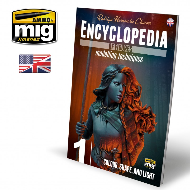 Ammo Mig Encyclopedia of Figures Modelling Techniques - Vol. 1: Colour, Shape and Light - Hobby Sense