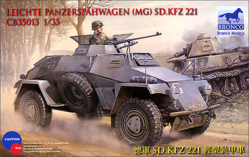 1/35 Sdkfz 221 Armored Car - Hobby Sense