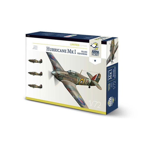 1/72 Hurricane Mk I Allied Squadrons Limited Edition - Hobby Sense