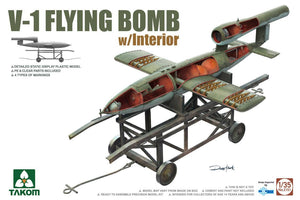 1/35 V1 Flying Bomb W/Interior - Hobby Sense