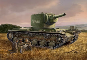 1/48 Russian KV2 Tank - Hobby Sense