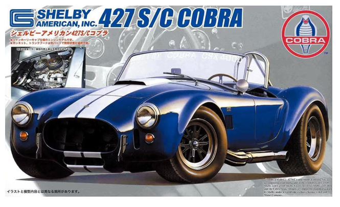 1/24 Shelby Cobra 427SC w/Engine - Hobby Sense