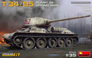 1/35 T34-85 Plant 112 Spring 1944, Interior Kit - Hobby Sense