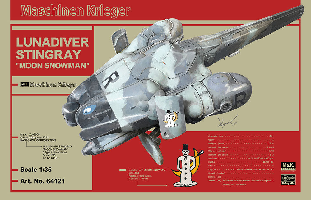 1/35 Lunadiver Stingray Moon Snowman - Hobby Sense