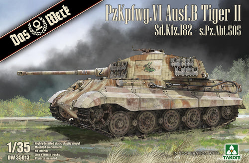 1/35 PzKpfwg.VI Ausf.B Tiger II Sd.Kfz.182 - Hobby Sense