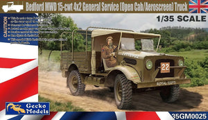 1/35 Bedford MWD 15-cwt 4x2 GS Truck - Hobby Sense