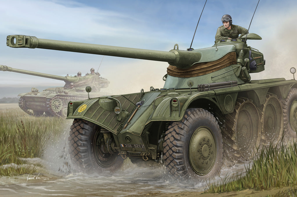 1/35 French EBR10 Wheeled Reconnaissance Vehicle - Hobby Sense