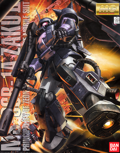 1/100 MG MS-06R High Mobility Type Zaku II (Black Tri-Stars) Gundam - Hobby Sense