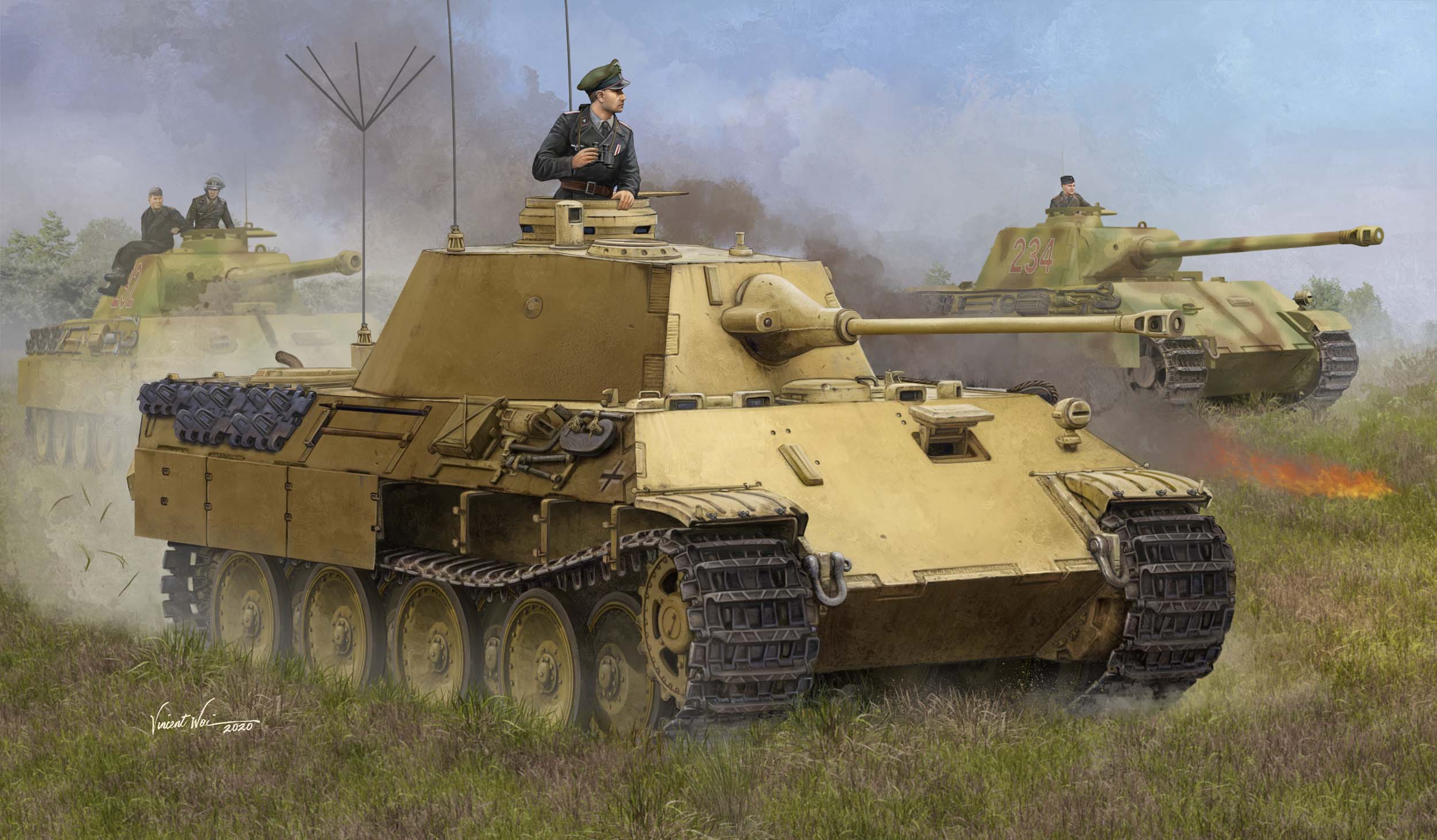 1/35 German PZ.BeobWG V Ausf.A Tank - Hobby Sense