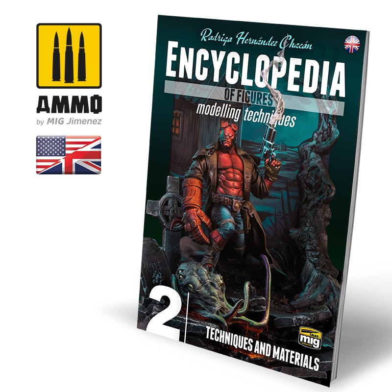 Ammo Mig Encyclopedia of Figures Modelling Techniques - Vol. 2: Techniques & Materials - Hobby Sense