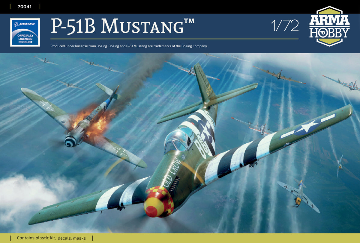 1/72 P51B Mustang - Hobby Sense