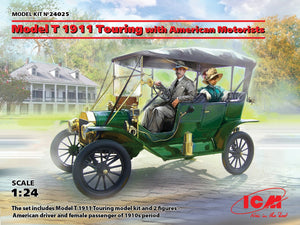 1/24 Model T 1911 Touring with American Motorists - Hobby Sense