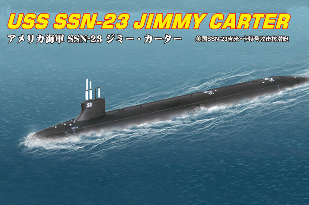 1/700 SSN23 Jimmy Carter Attack Submarine - Hobby Sense