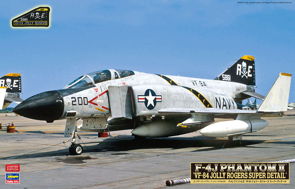 1/48 F-4J VF-84 Jolly Rogers with Super Detail Parts & Badge - Hobby Sense