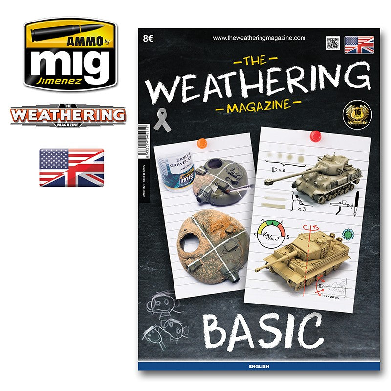 Ammo Mig The Weathering Magazine No 22: Basics - Hobby Sense