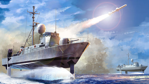 1/200 USS Pegasus PHM-1 - Hobby Sense