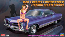1/24 1966 American Coupe Type P w/Blond Girl's Figure - Hobby Sense