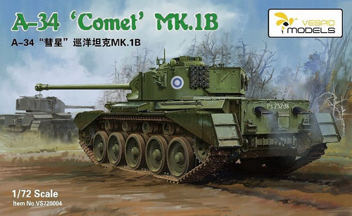 1/72 Cruiser Tank A34 'Comet' Mk.IB - Hobby Sense