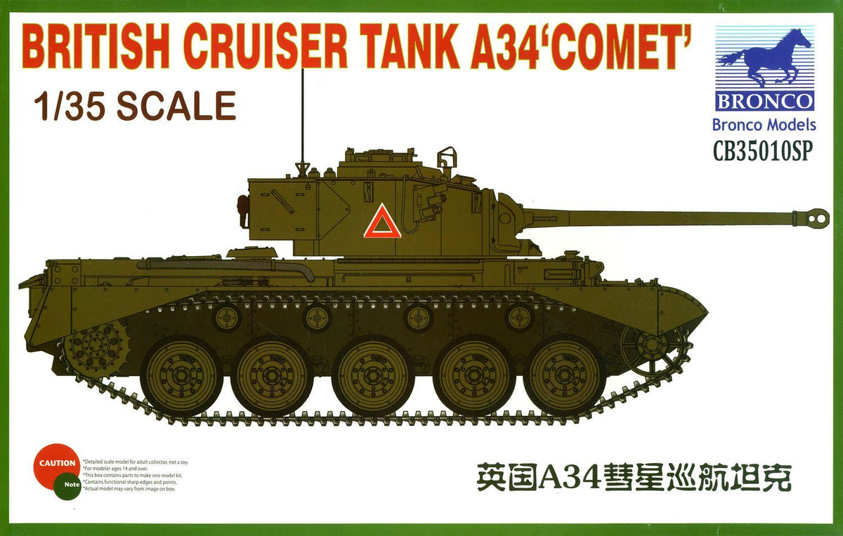 1/35 British Cruiser Tank A34 Comet - Hobby Sense