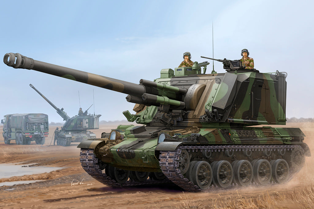 1/35 French GCT 155mm AU-F1 SPH - Hobby Sense
