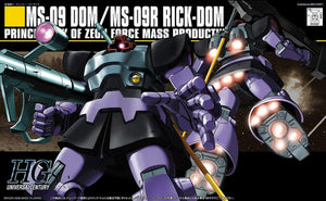 1/144 HGUC Dom/Rick-Dom 'Mobile Suit Gundam' - Hobby Sense