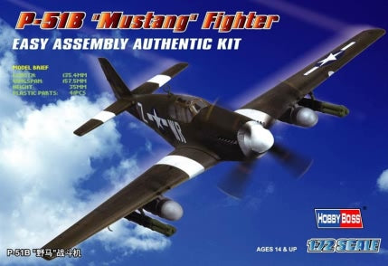 1/72 P51B Mustang Fighter - Hobby Sense